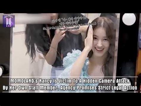 nancy momoland leaked|MOMOLANDs Nancy Is Victim To A Hidden Camera Attack By。